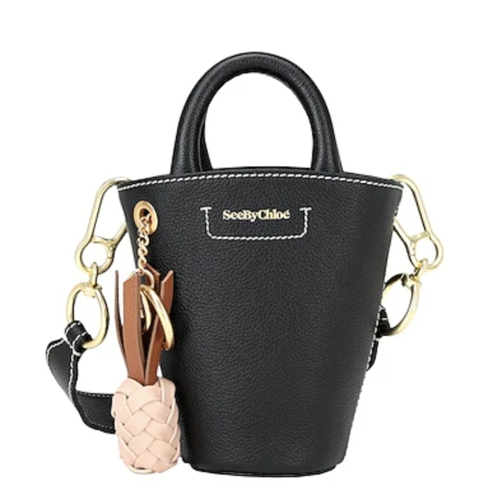 【READ! 】New! See By Chloe Cecilya Bag With Pineapple Keychain